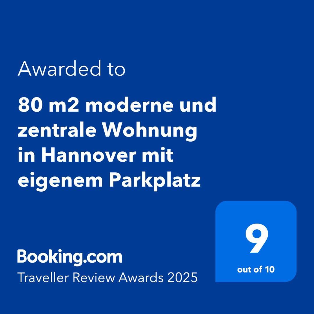 80 M2 Moderne Und Zentrale Wohnung In Hannover Mit Eigenem Parkplatz Bagian luar foto